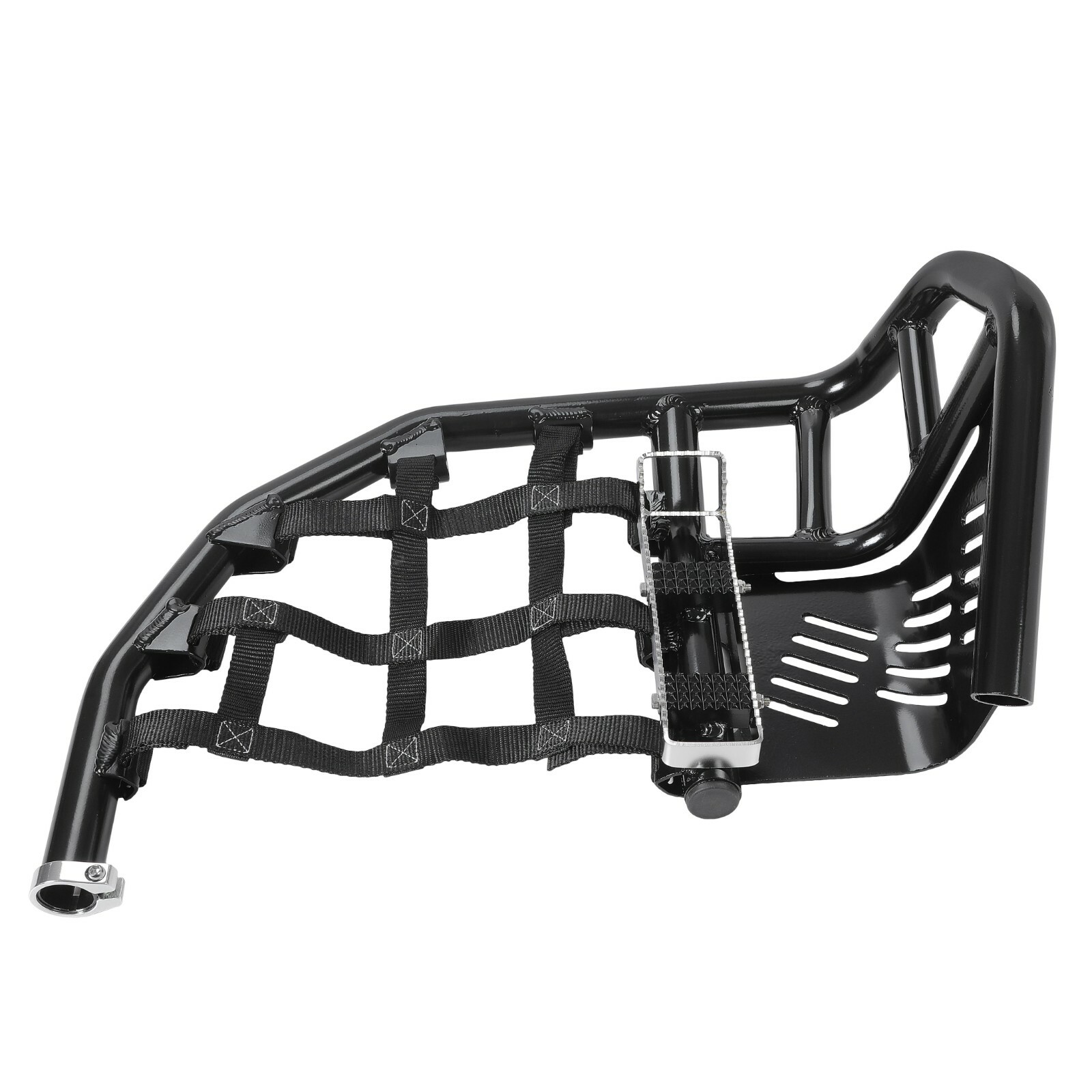 Nerf Bars Heel Gaurd Pro Peg Pair Black For Honda TRX 450R 450ER Sportrax 450