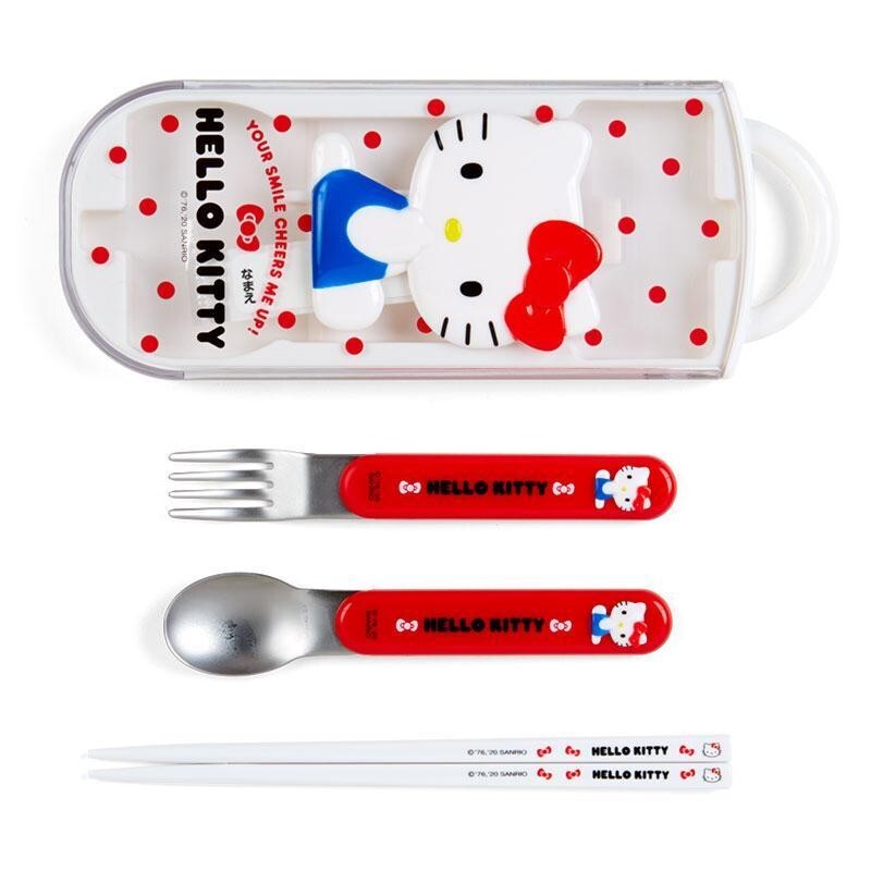 Hello Kitty Lunch Box Lunch Trio Set (Relief)