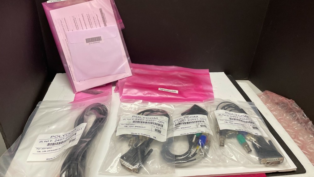 POLYCOM CONNECTION PACKAGE (SEE LISTING FOR DETAILS)