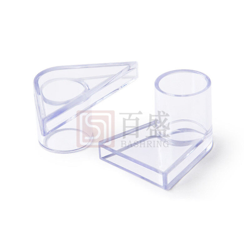 Transparent Triangular Duckbill Fish Tank PVC Duckbill Outlet Pipe Accessory