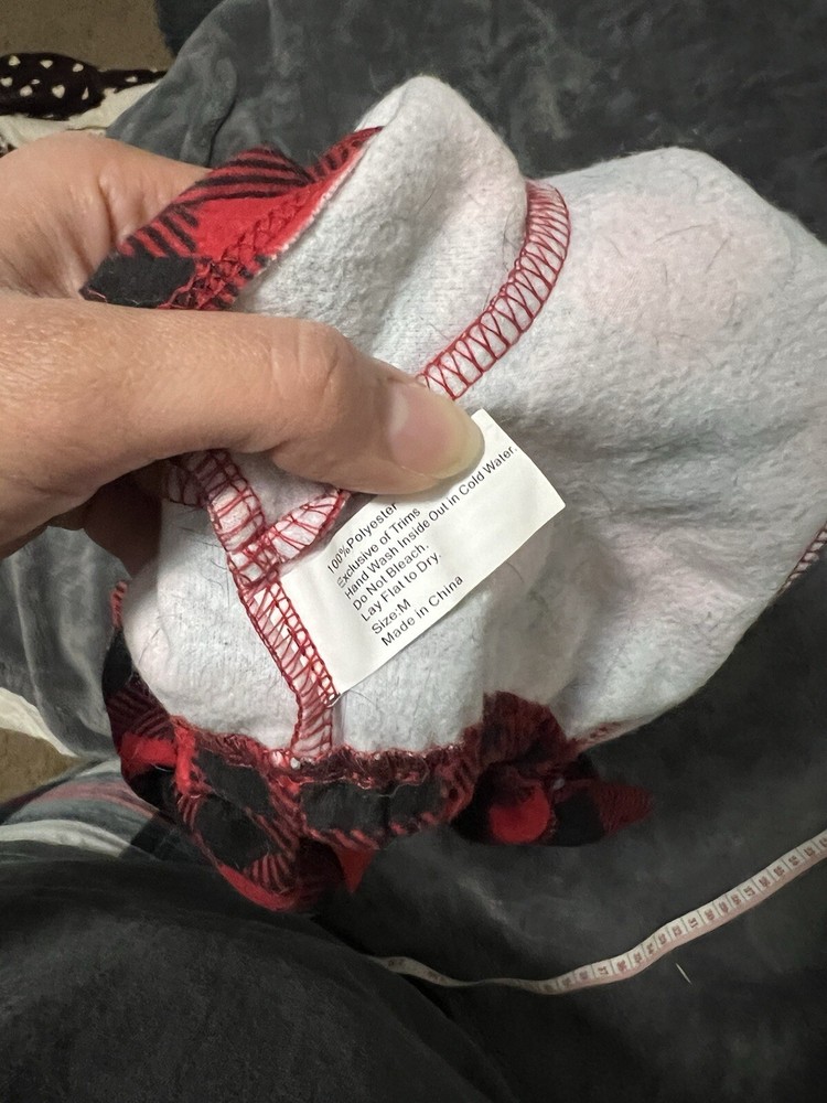 Plaid Present Dog Pajamas Size Medium (small Dogs)