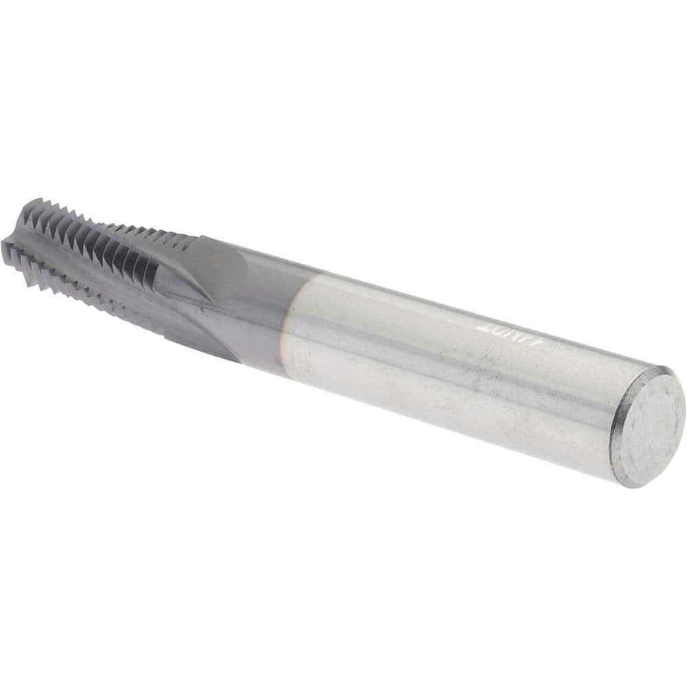 Accupro 1/2-14 Internal 4-Flute Solid Carbide Helical Flute Thread Mill TiAlN...
