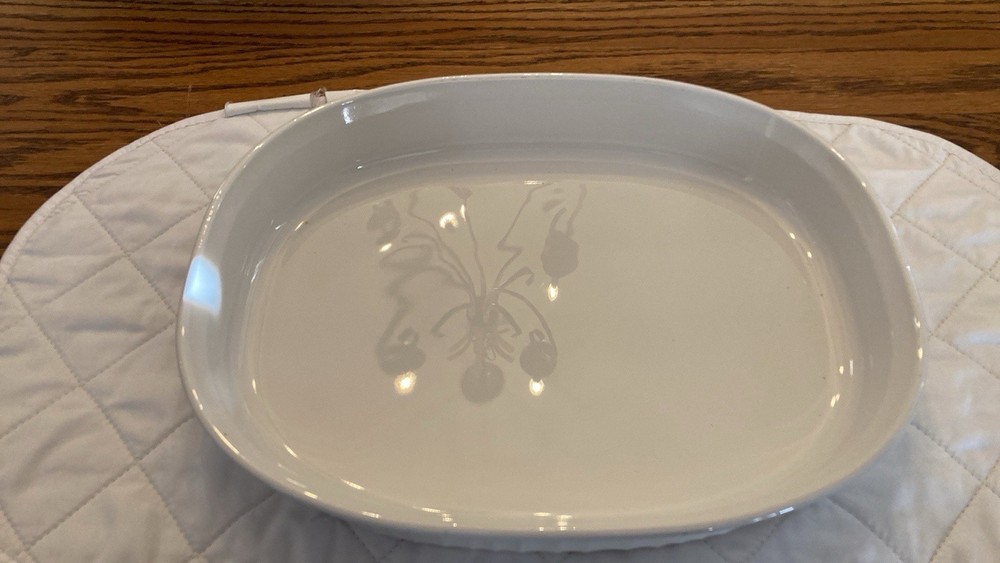 Corning Ware French White Baking Casserole Dish Bowl 2.5 Quart