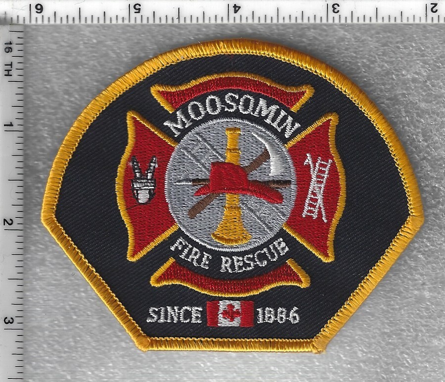 Moosomin Fire Department  (Saskatchewan, Canada)  Shoulder Patch