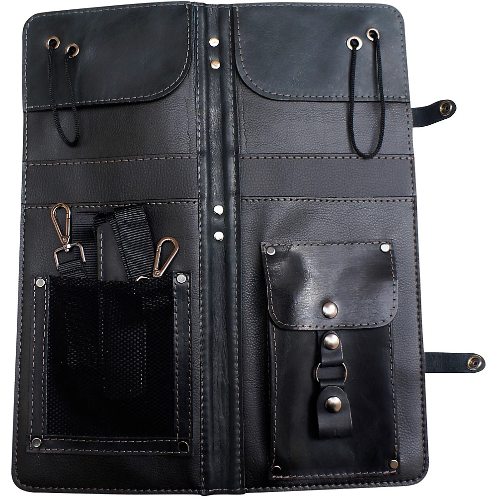 Ahead Handmade Leather Stick Case Black