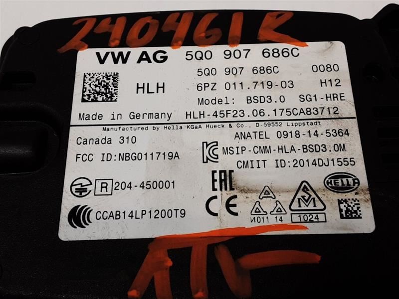 Passenger Camera/Projector Radar Unit Fits 18-21 GOLF 2663705