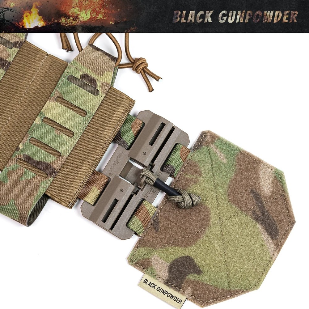 Elastic Tactical Quick Release Cummerbund Magnetic Buckles Model TC1