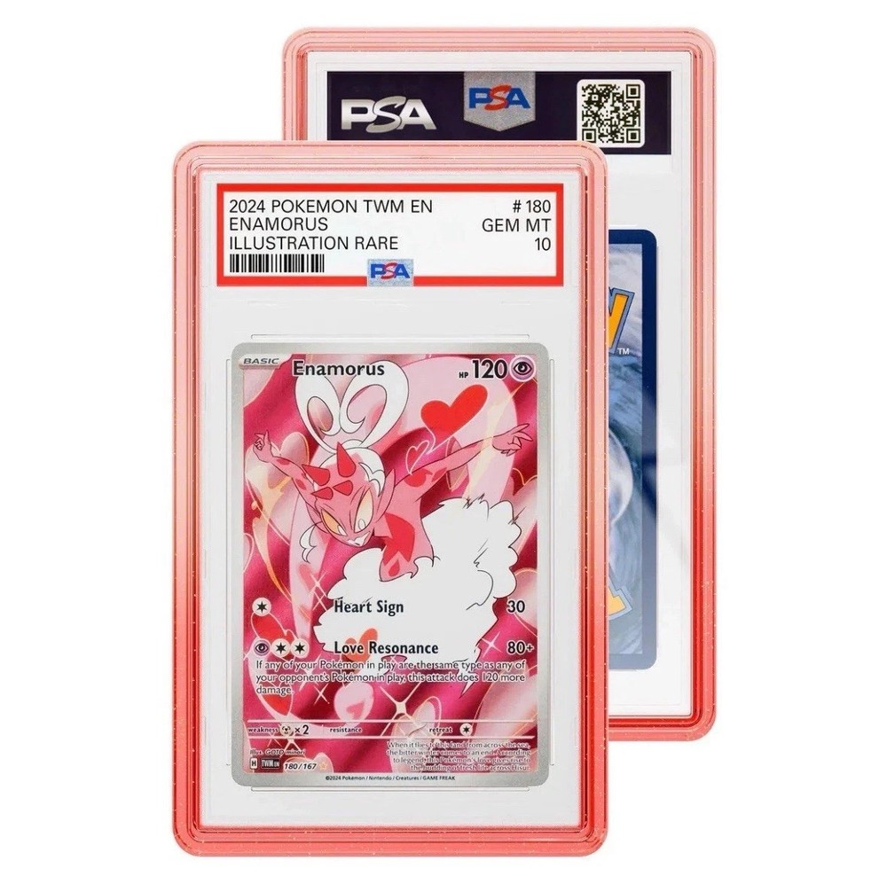 GradedGuard PSA Graded Case Guard Protector Rose Limited Edition New