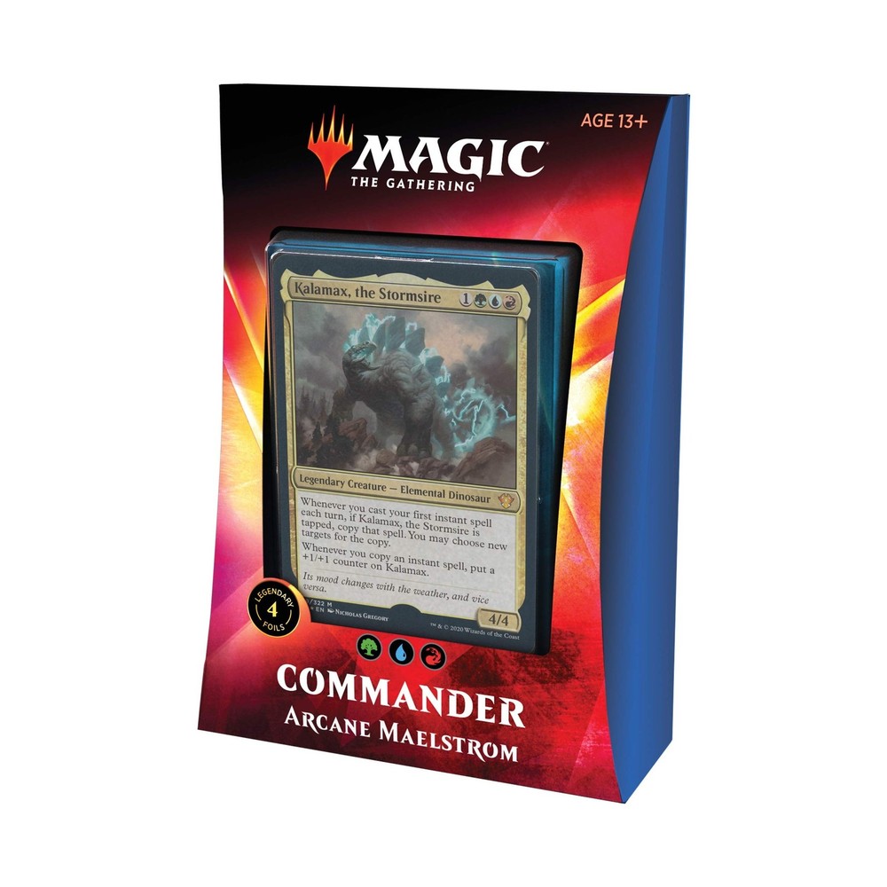 Magic: The Gathering Arcane Maelstrom Ikoria Commander Deck | 100 Card Deck |...