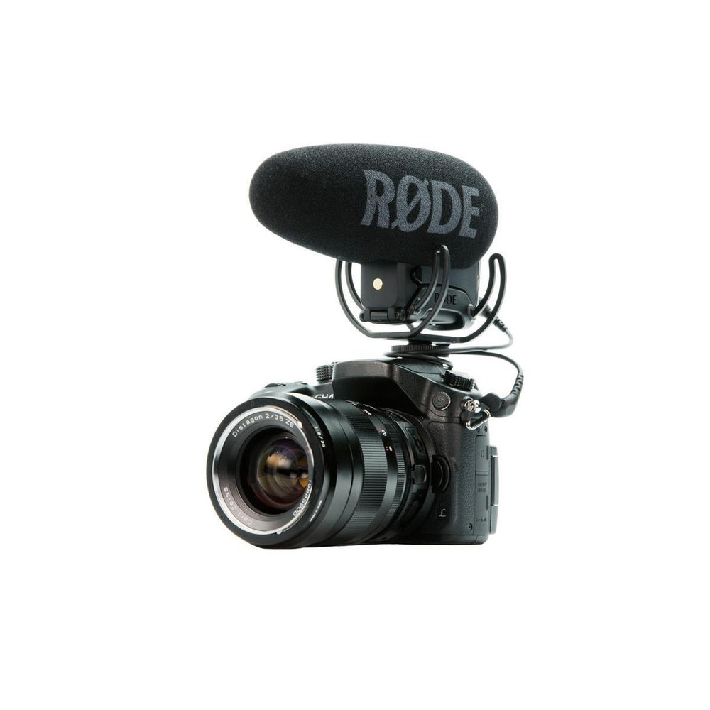 Rode VideoMic Pro+ Directional On-Camera Microphone with Rycote Lyre Shockmount
