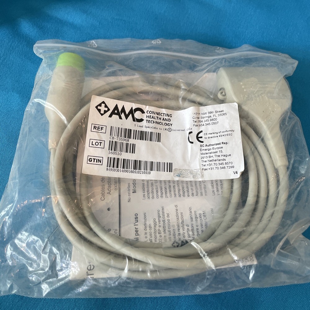 CB-73585R AMC -  PHILIPS 3 LEAD UNIVERSAL CABLE - NEW