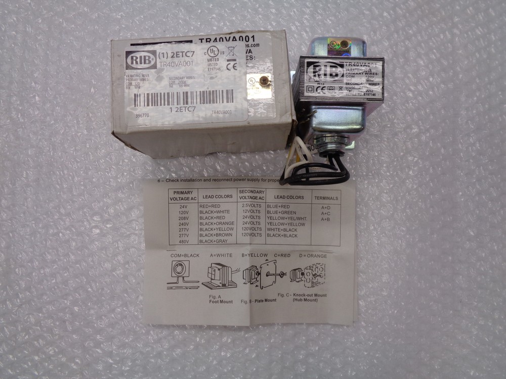 RIB TR40VA001 TRANSFORMER NSMP