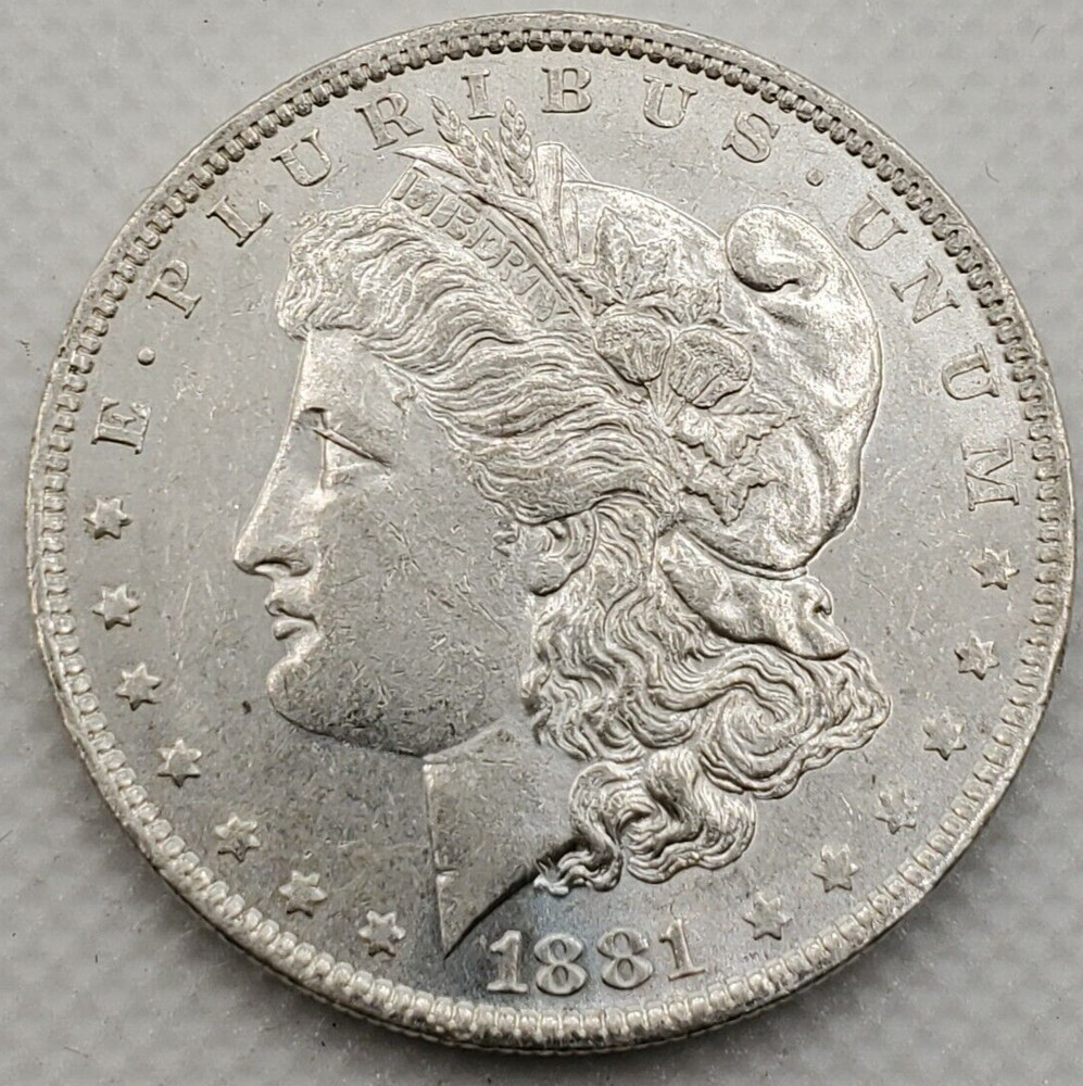 1881-O Morgan Silver Dollar Brilliant Uncirculated, BU