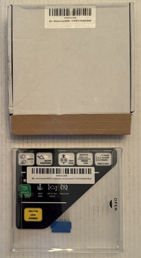 Left Instrument Panel 6675982 Replacement For Bobcat Equipment