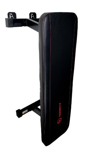 Multi-Use Weight Bench Brackets - Heavy-Duty Gym Storage Wall Mounted Rack - ...