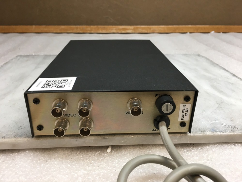 Pelco DA104DT Video Distribution Amplifier Power Tested