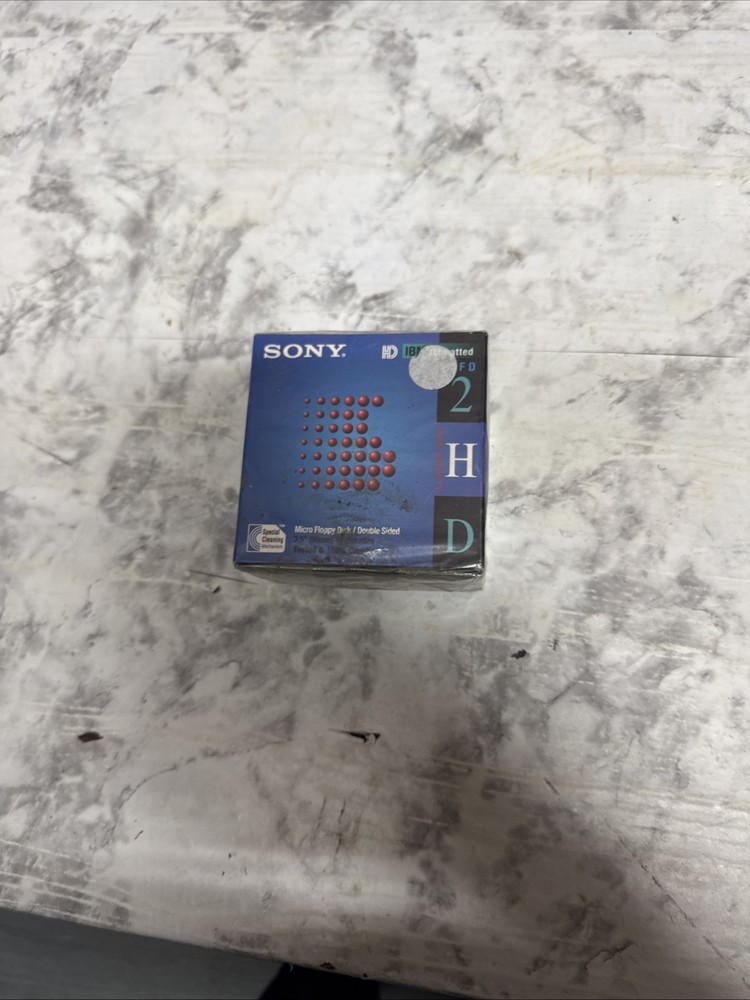 10 Pack Sony 3.5" Floppy Disks 10MFD-2HD CF IBM Formatted ** Multiple Quantities