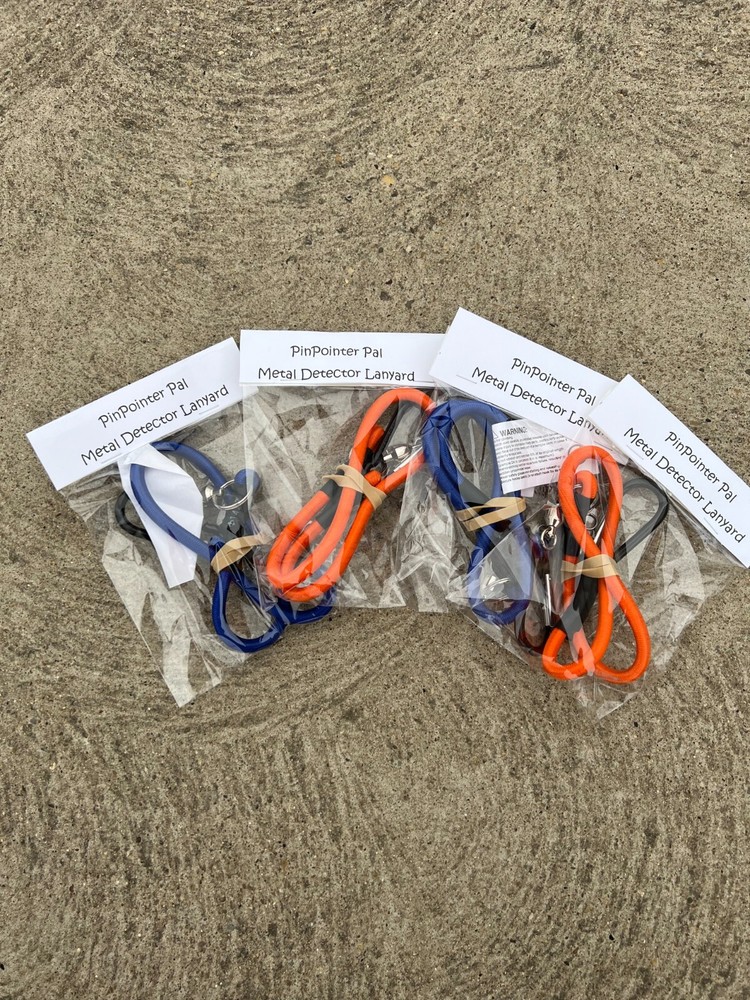 PinPointer Pal Metal Detector Lanyard - 24" Blue