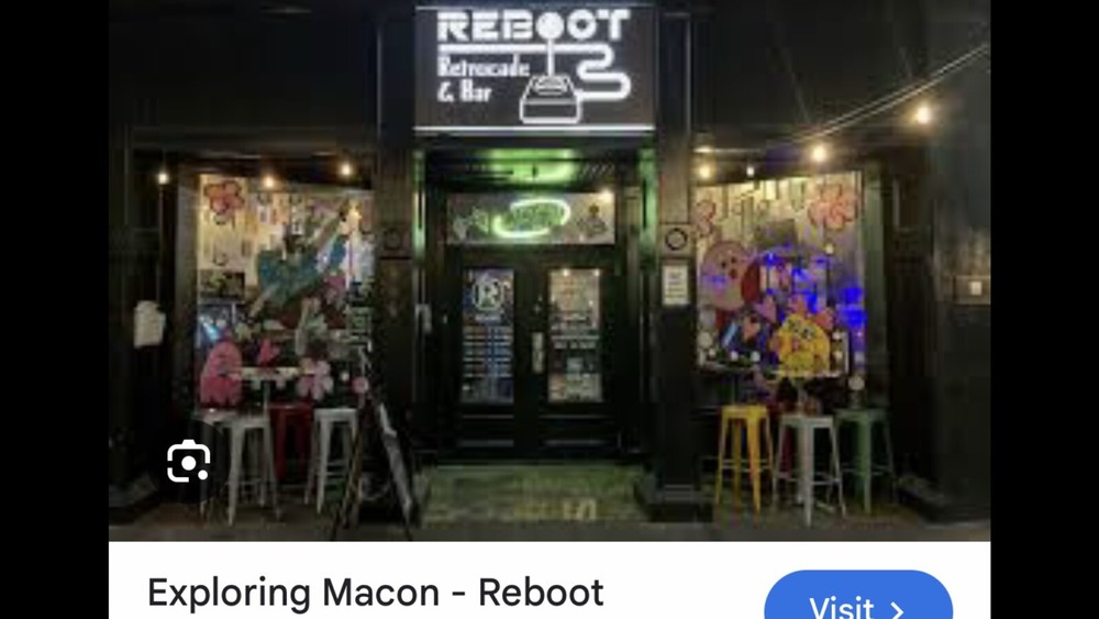 Reboot Retrocade & Bar Macon, GA Arcade Game Token 22mm