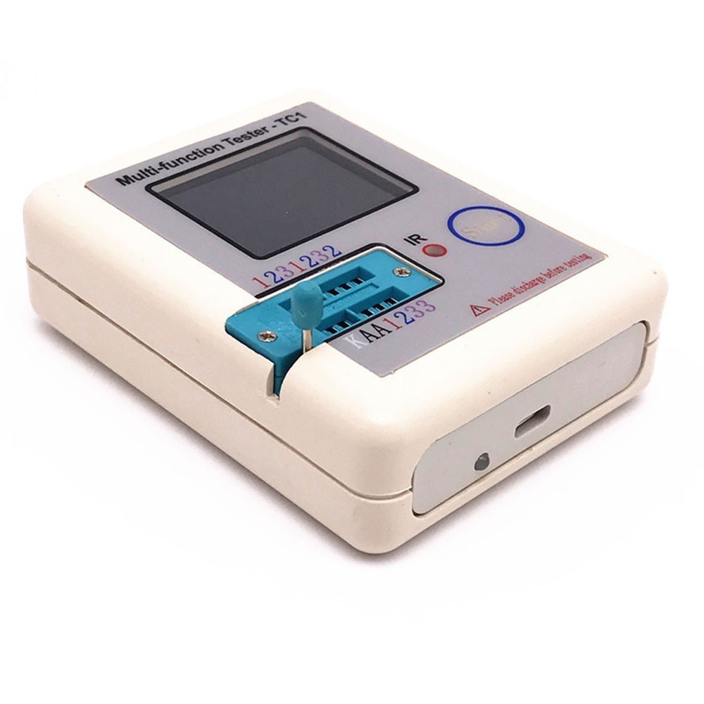 Multifunctional Transistor Tester with Colorful TFT Backlight 1 8in LCD Display