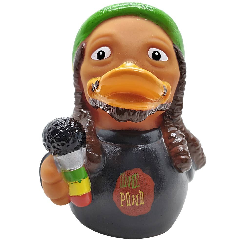One Pond – CelebriDucks Rubber Duck 🎤🦆🇯🇲Reggae-vibe collectible duck in...