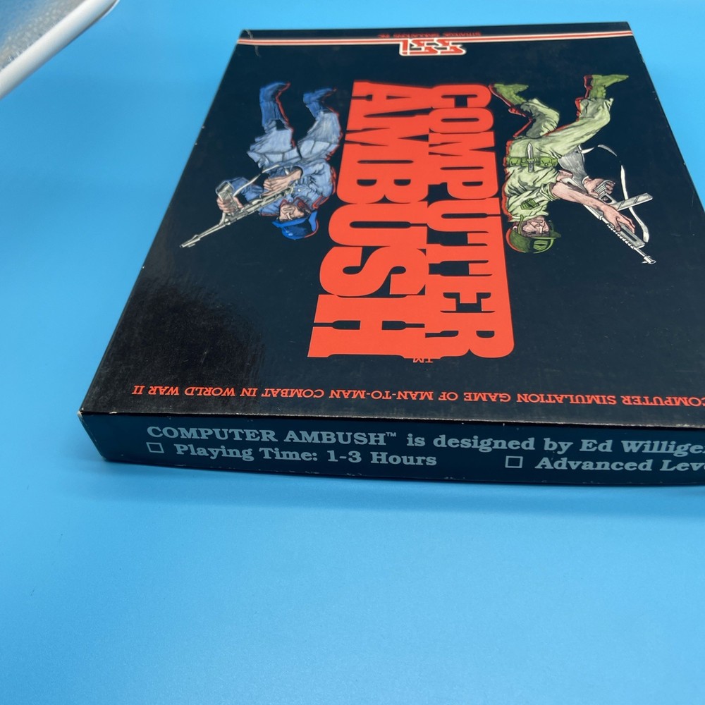SSI Computer Ambush 2nd Ed Big Box CIB [Platform Name] - Complete