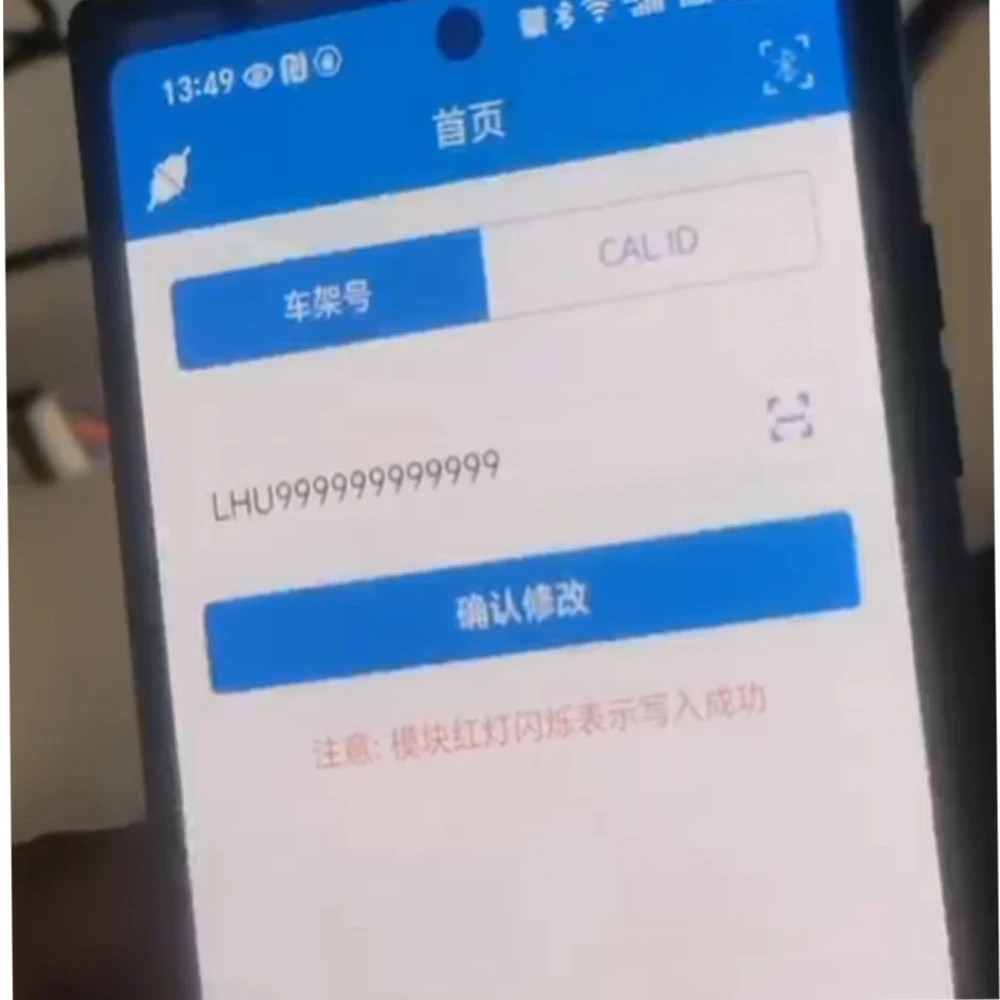 17 Digit VIN Correction OBD Simulator Compatible with Android App