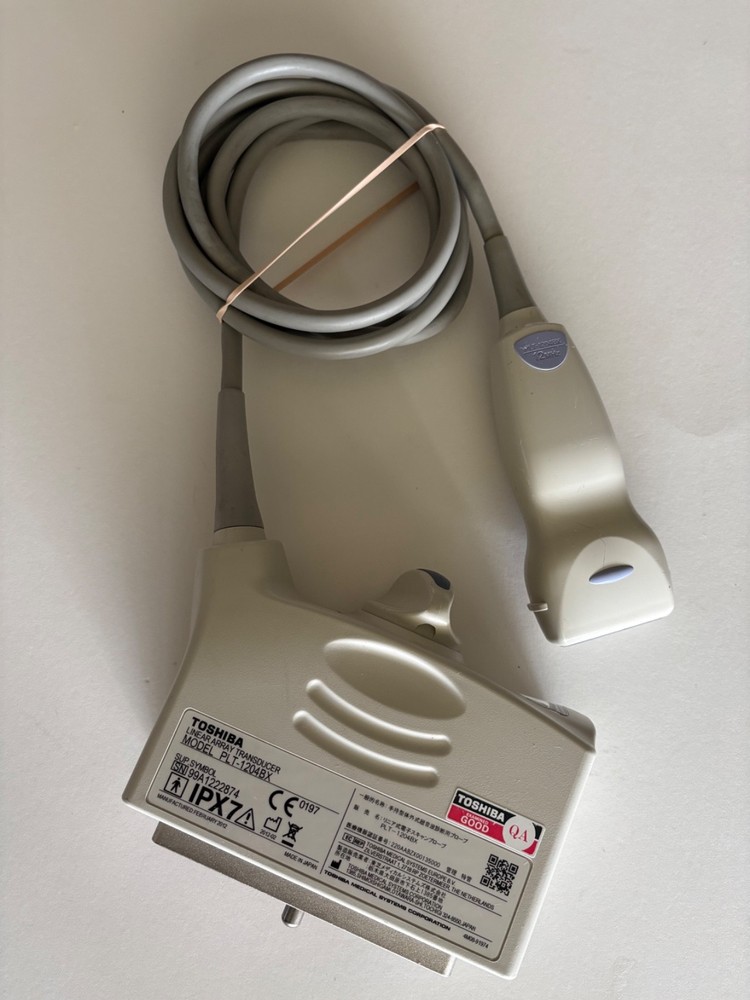 2012-02 Toshiba PLT-1204BX Linear Array Transducer Probe SN 99A1222874 *UNTESTED
