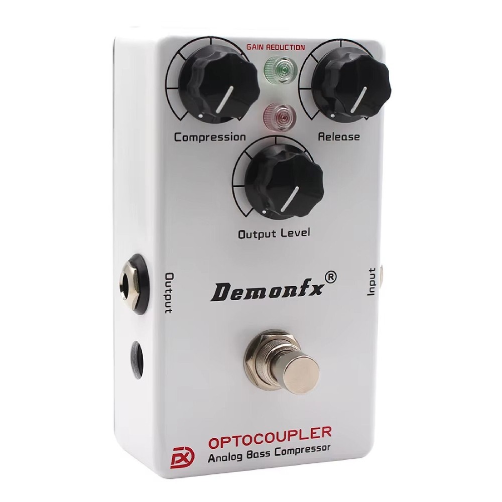 Demonfx OPTOCOUPLER COMPRESSOR Bass Effect Pedal Based on OPTO COMP