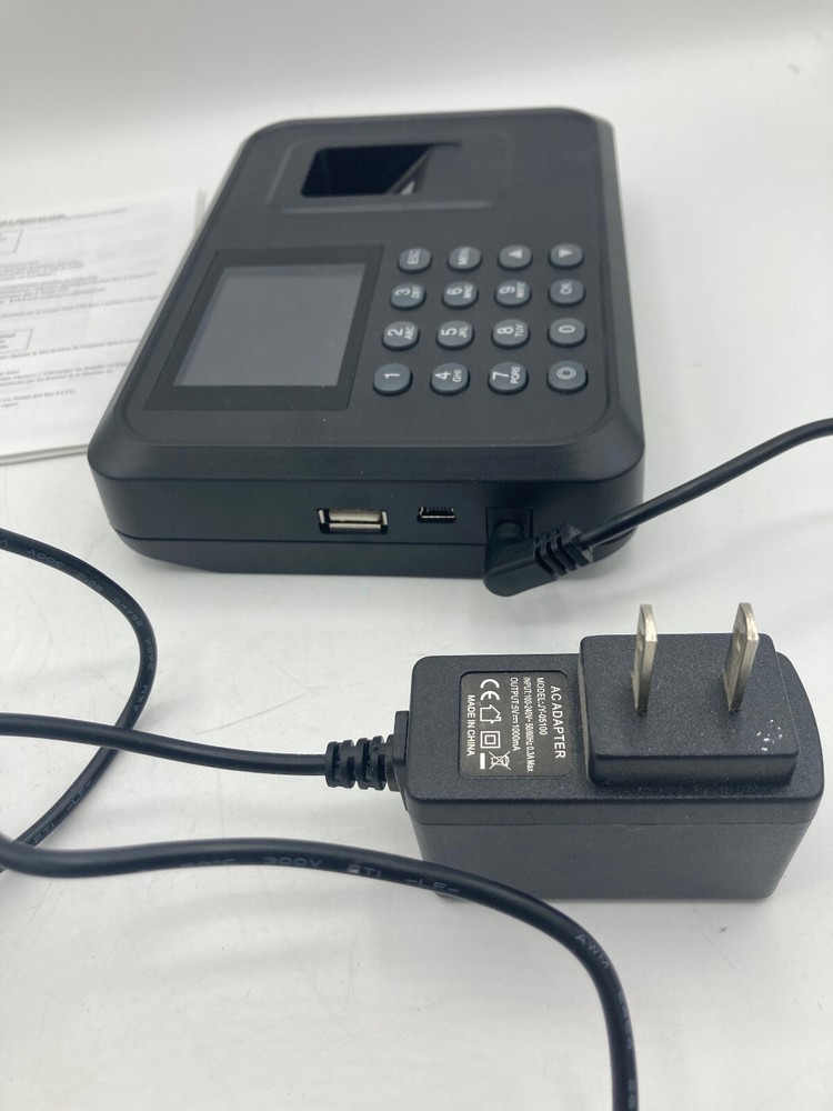 Fingerprint Time Attendance Machine Multi Language Voice Reminder Password C3149