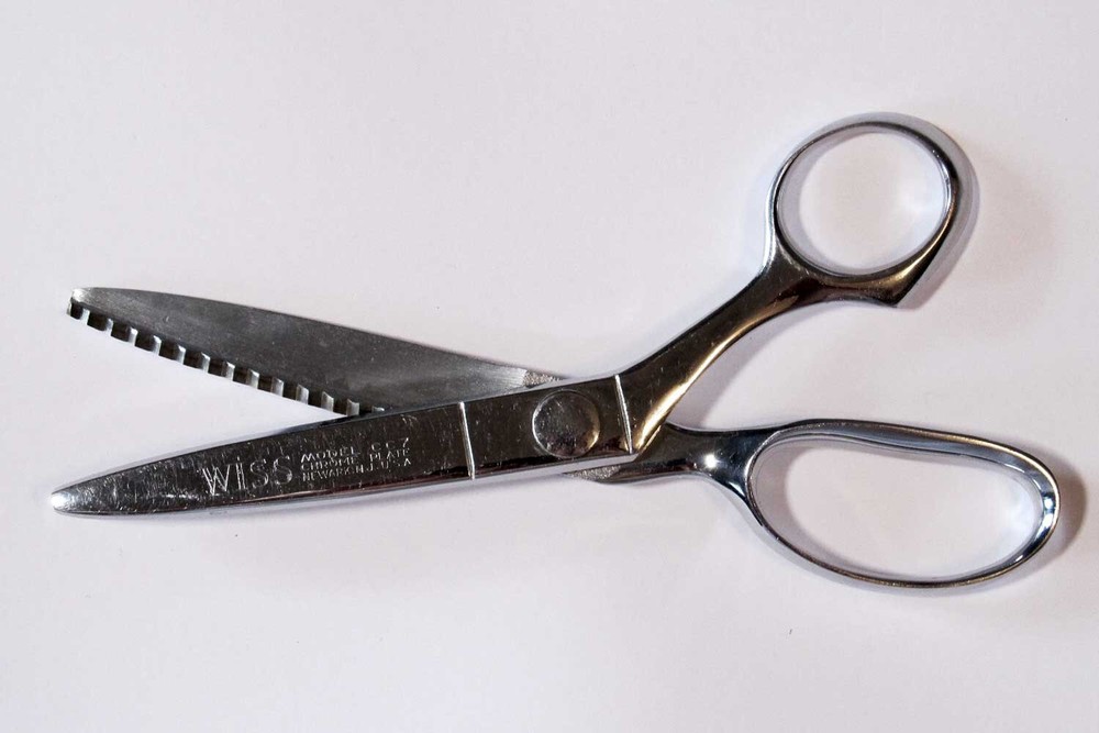 Vintage Pinking Sheers Wiss 7" Scissors CC7