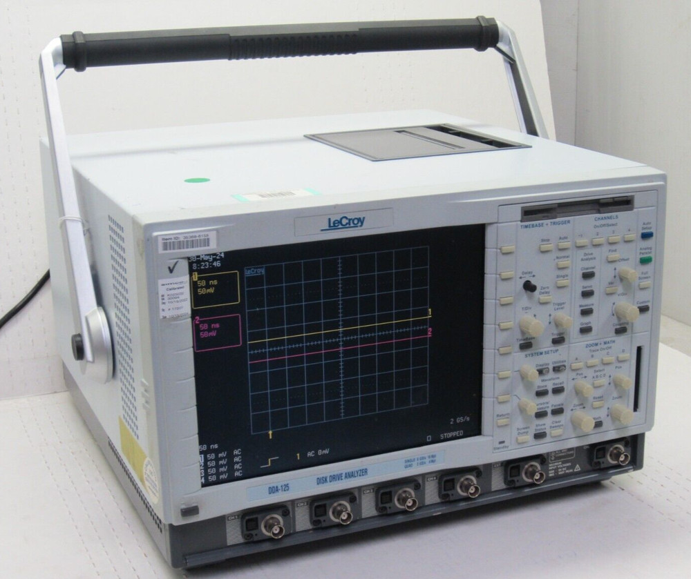 LeCroy DDA-125 Disk Drive Analyzer Digital Oscilloscope 4-channel w/ Options