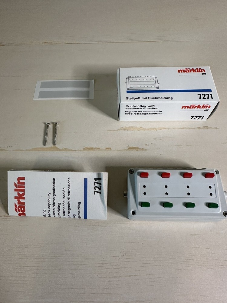 Marklin Control box 7271 with Feedback Function