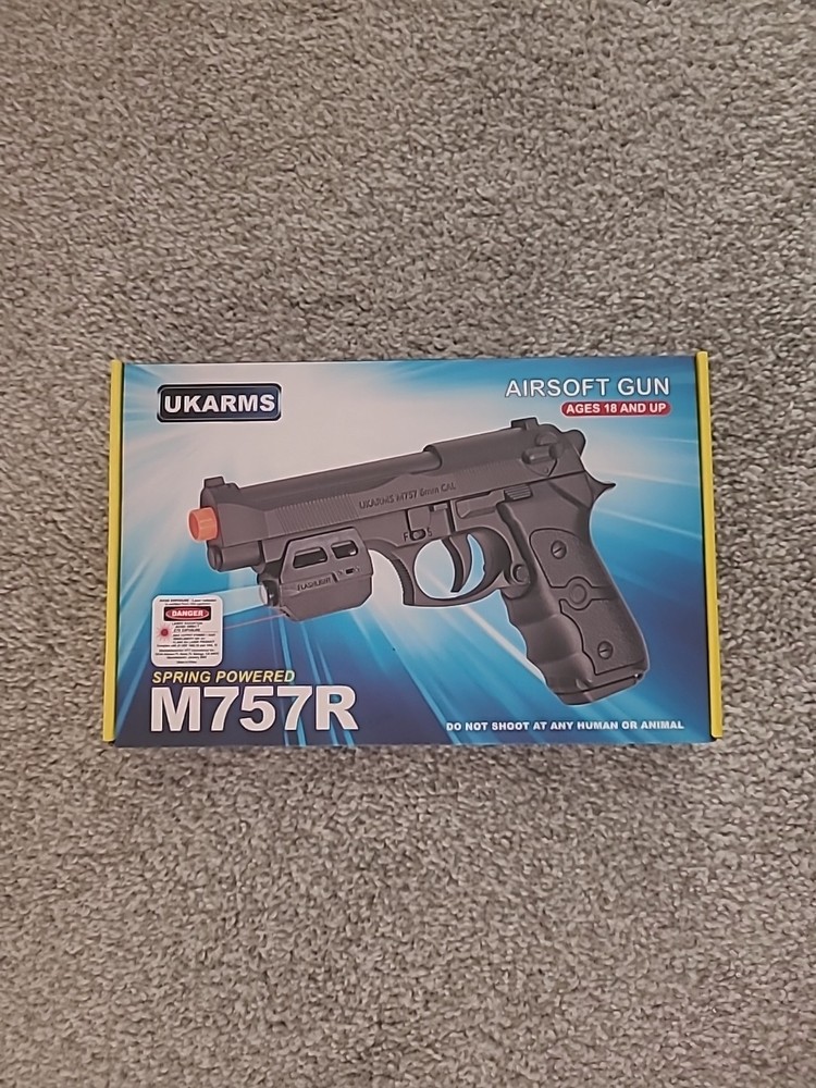 M757R SPRING AIRSOFT HANDGUN