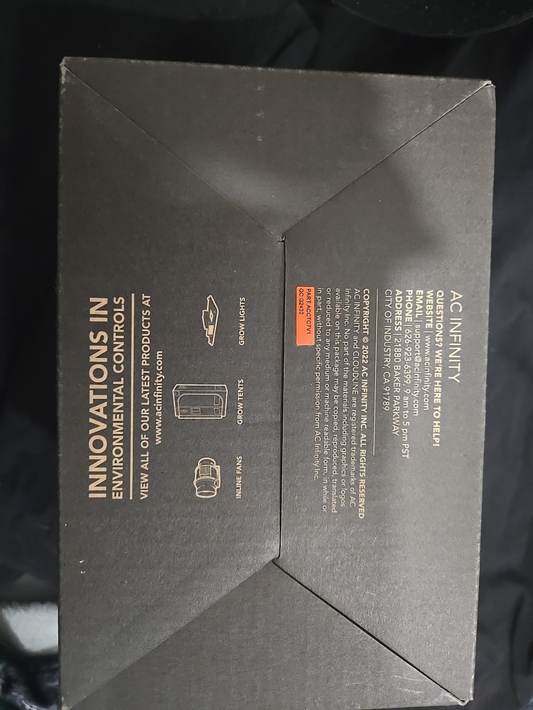 AC Infinity AC-CTC7 CO2 Smart Controller