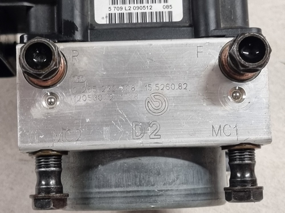 Control unit ABS pump pressure modulator Ducati Monster 1100 EVO, 11-13 BREMBO