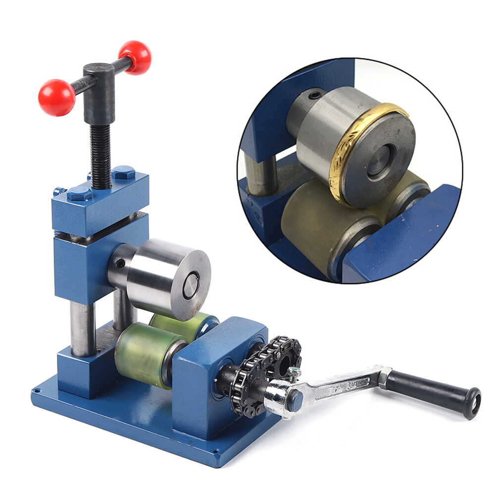 Hand Crank Jewelry Ring Bracelet Press Bending Machine Earring Processing Bender