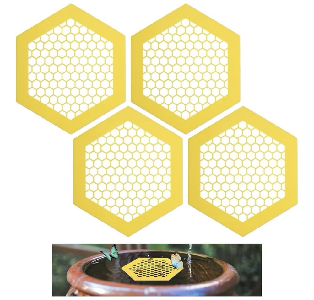 4 Pcs Floating Bee Watering Station