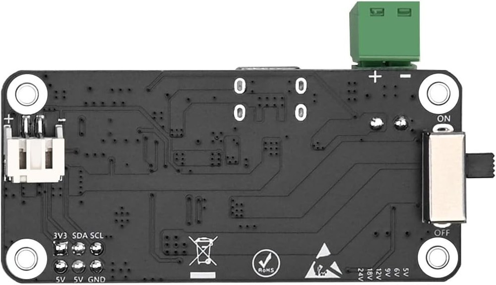 UPS HAT Raspberry Pi Zero,5V Solar Power Supply 5V-24V Input I2C Battery