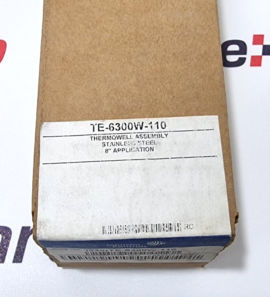 JOHNSON CONTROLS TE-6300W-110 Thermowell Assembly