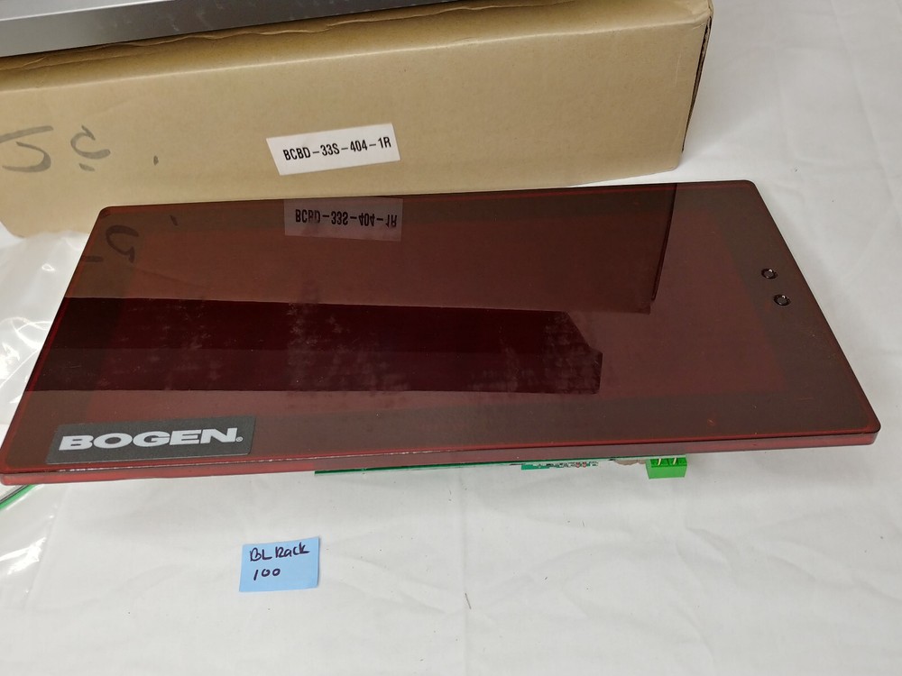 Bogen BCBD-33S-404-1R Clock *Read Description*