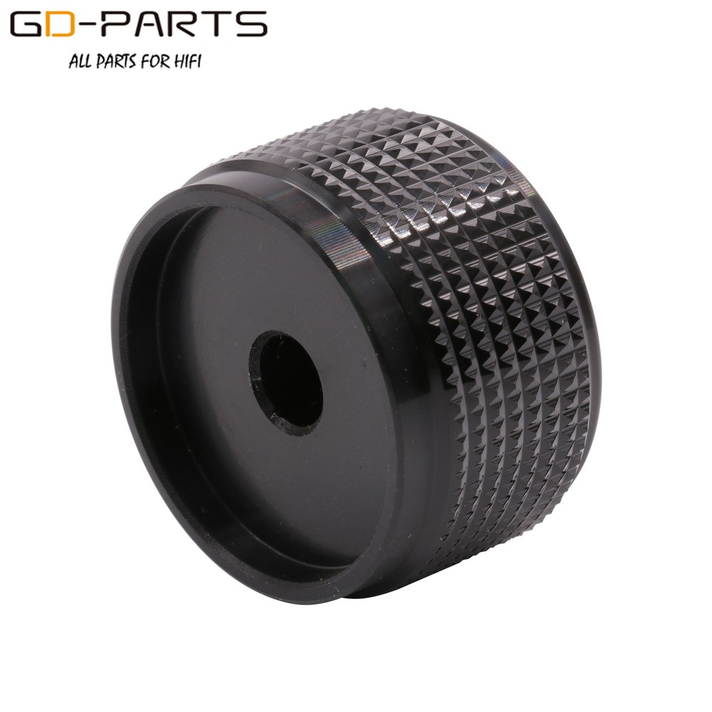 30mm Solid Aluminum Set Pointer Rotary Switch Knob For Hifi Audio Guitar AMP 2PC