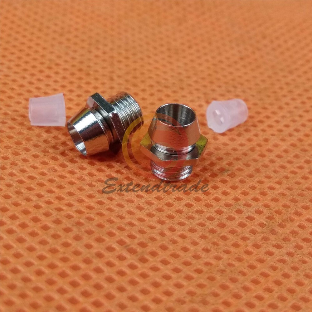 50pcs Chrome Metal 5mm LED Bezel Holder Panel Display