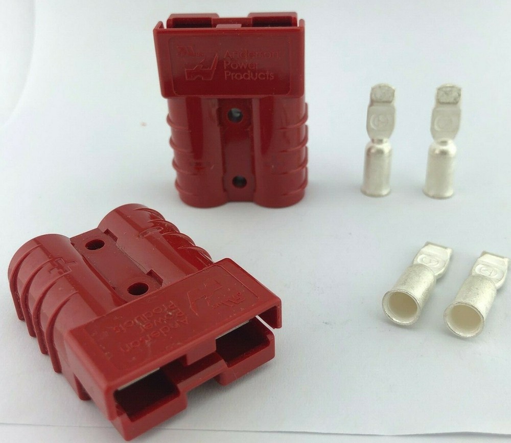 Anderson SB50 Connector Set Cable Wire Quick Connect Battery Plug Kit