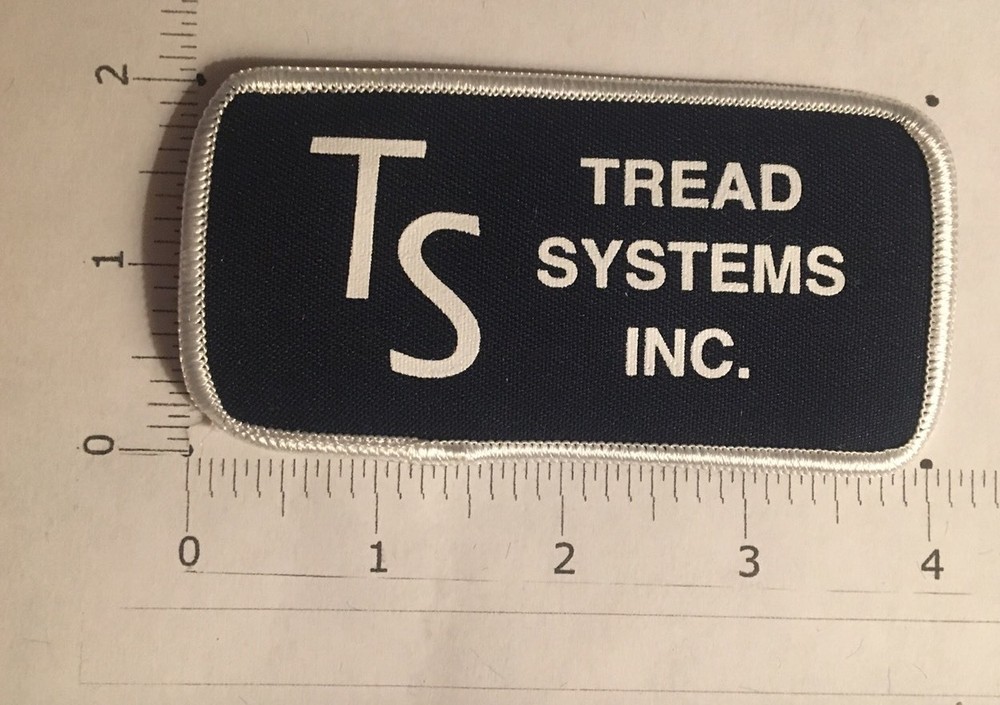 TS Tread Systems Inc Patch - Vintage
