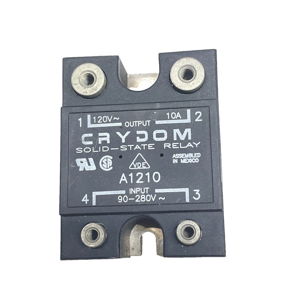 crydom A1210 solid state relay 120vac, 10a 90-280 vac