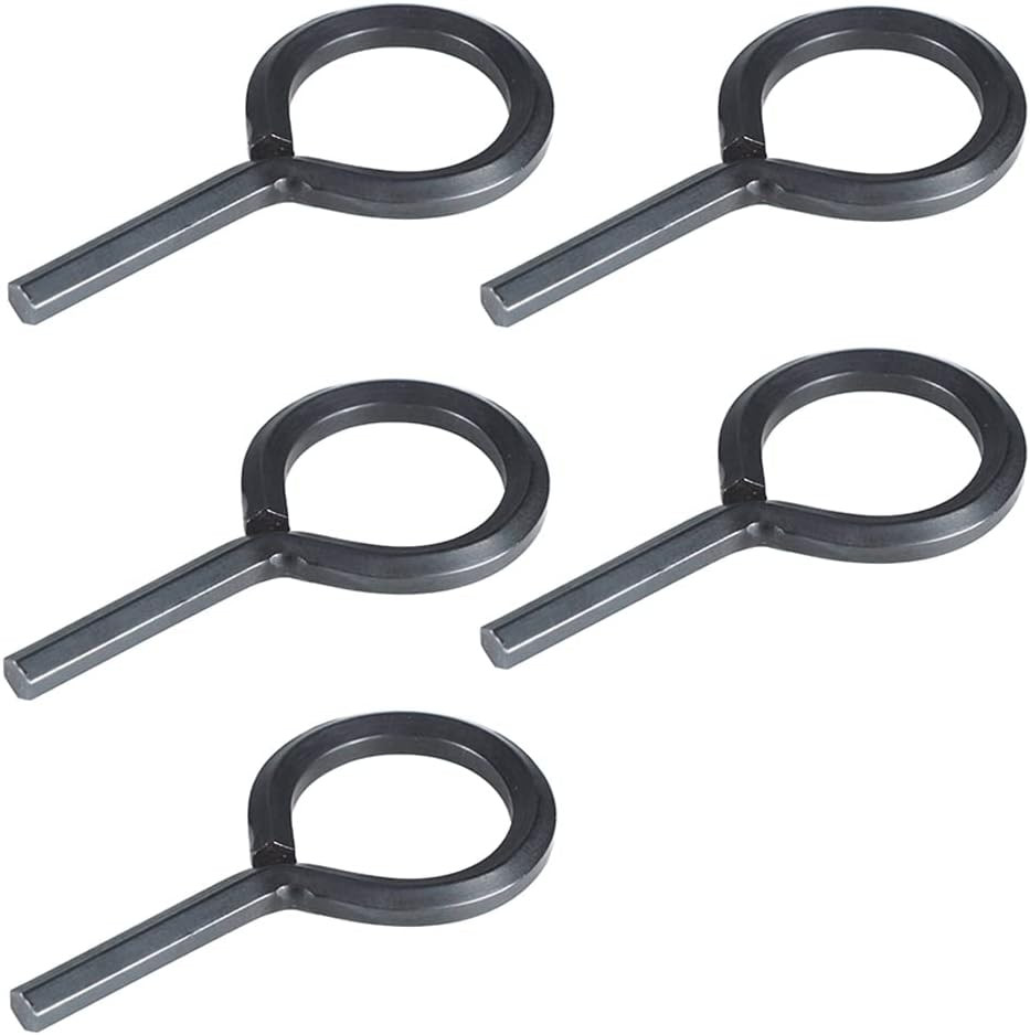 Hex Dogging Key 5/32 Inch for Push Bar Panic Exit Device, 5 Pack