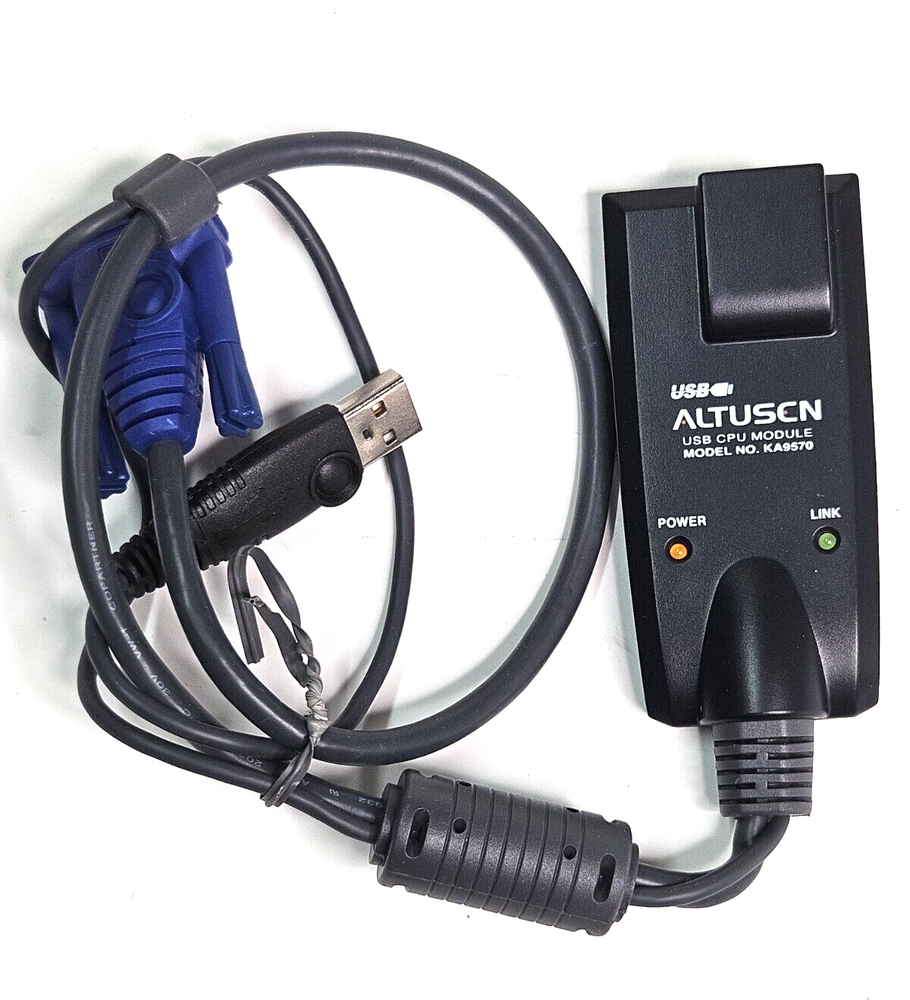 ALTUSCN KA9570 USB CPU MODULE KVM Adapter Cable