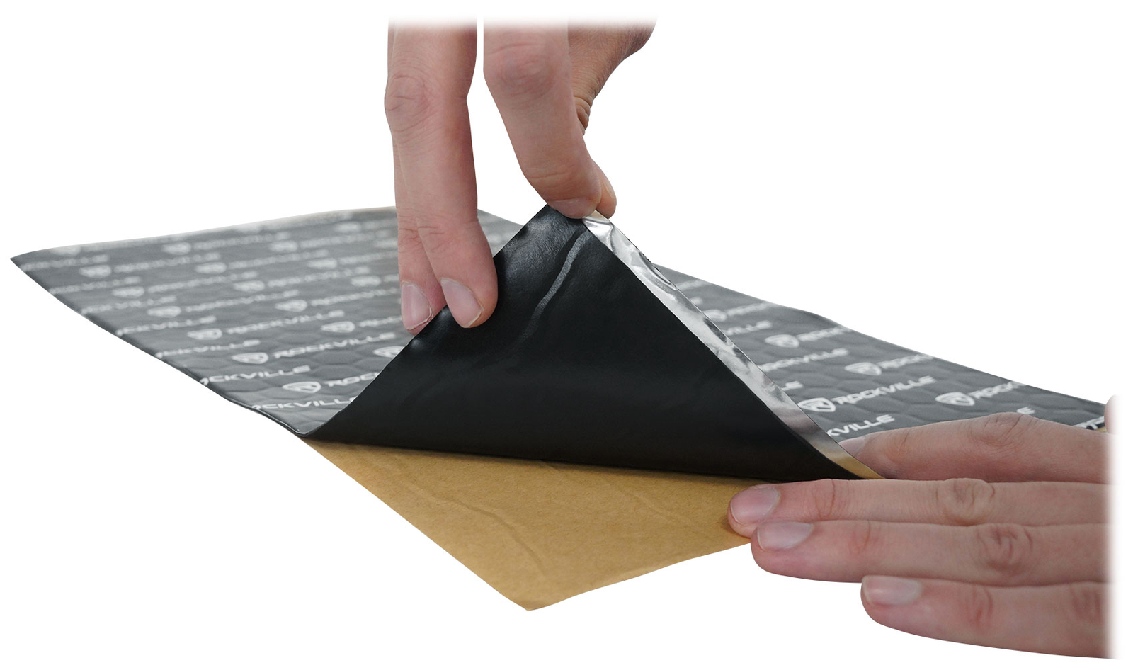 Rockville RockMat 50-25 50 Sq Ft 2.5MM 100 MIL Sound Vibration Deadener Car Kit