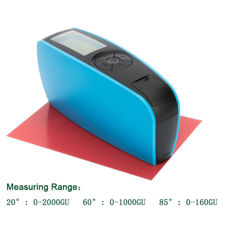 Multi-angle Gloss Meter 20/60/85°Degree with Range 0-2000GU 0.1GU Value